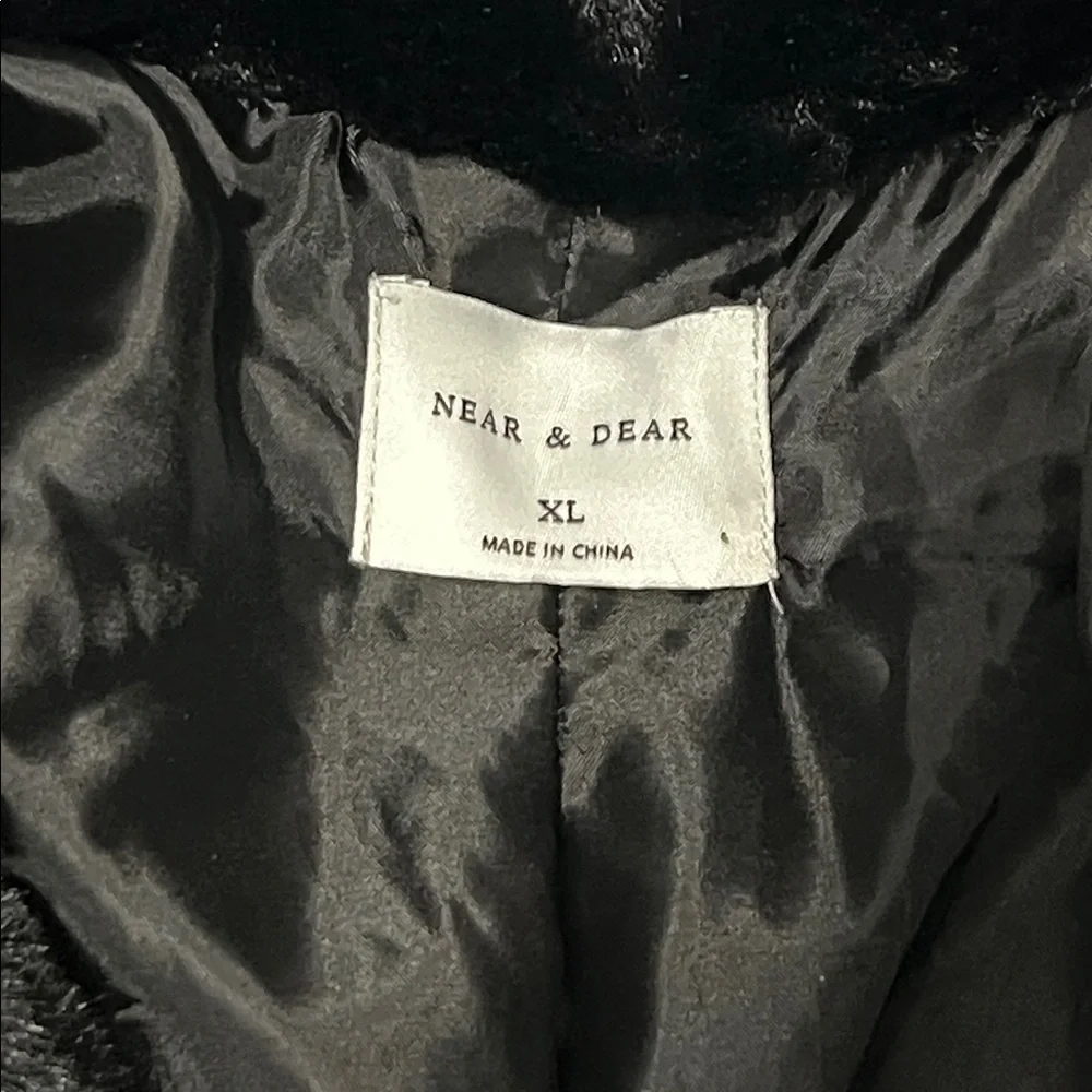 NWT Near & Dear Faux Fur Jacket